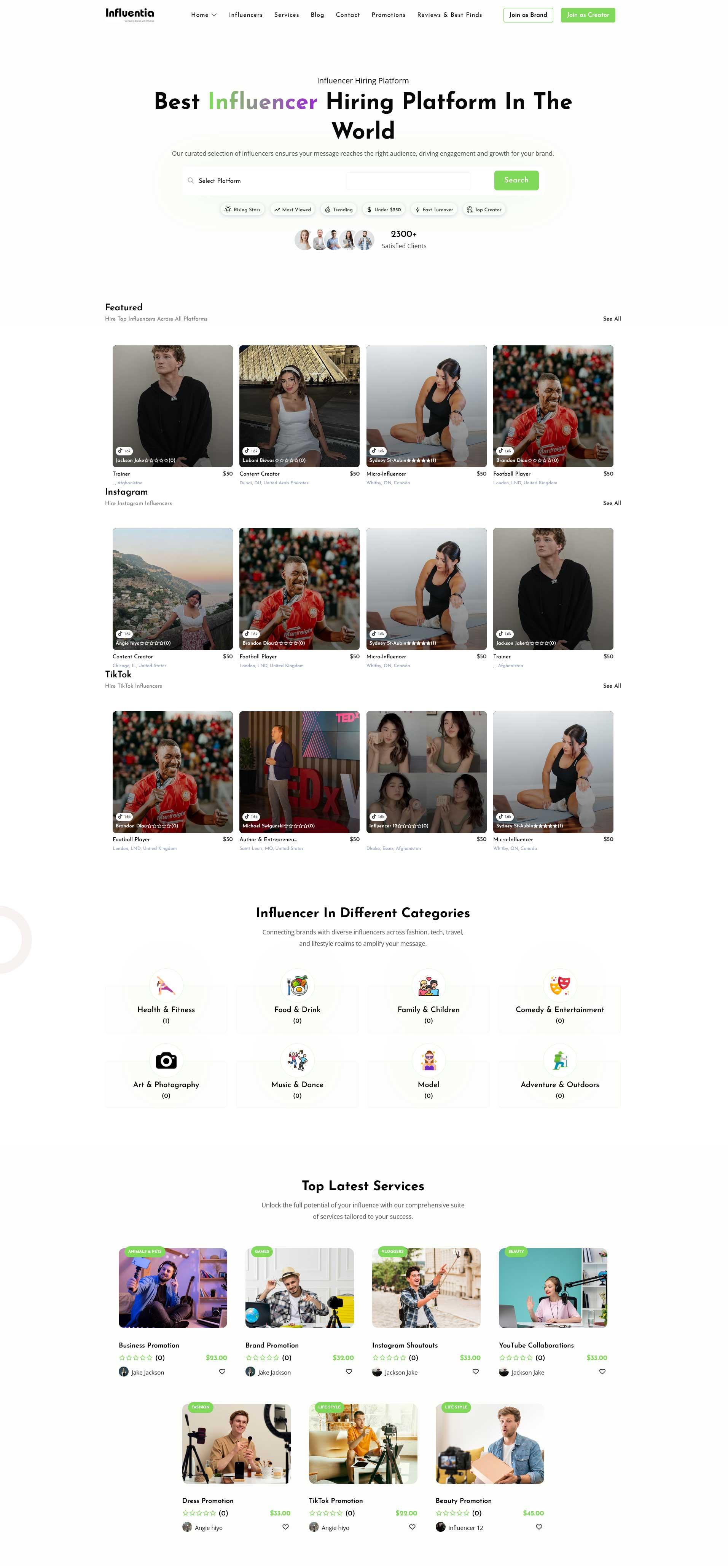 Needs the Influencer Marketplace ?