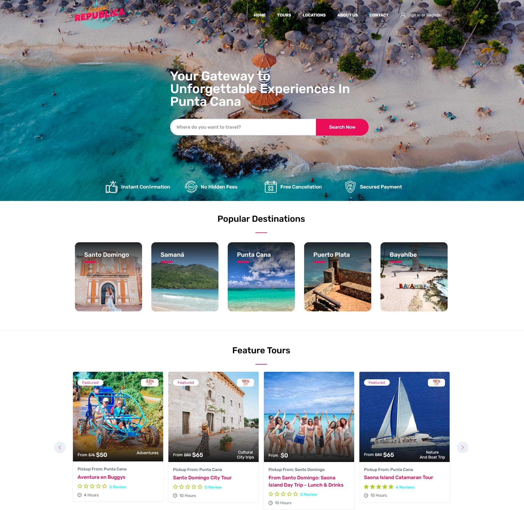 Tour Booking System