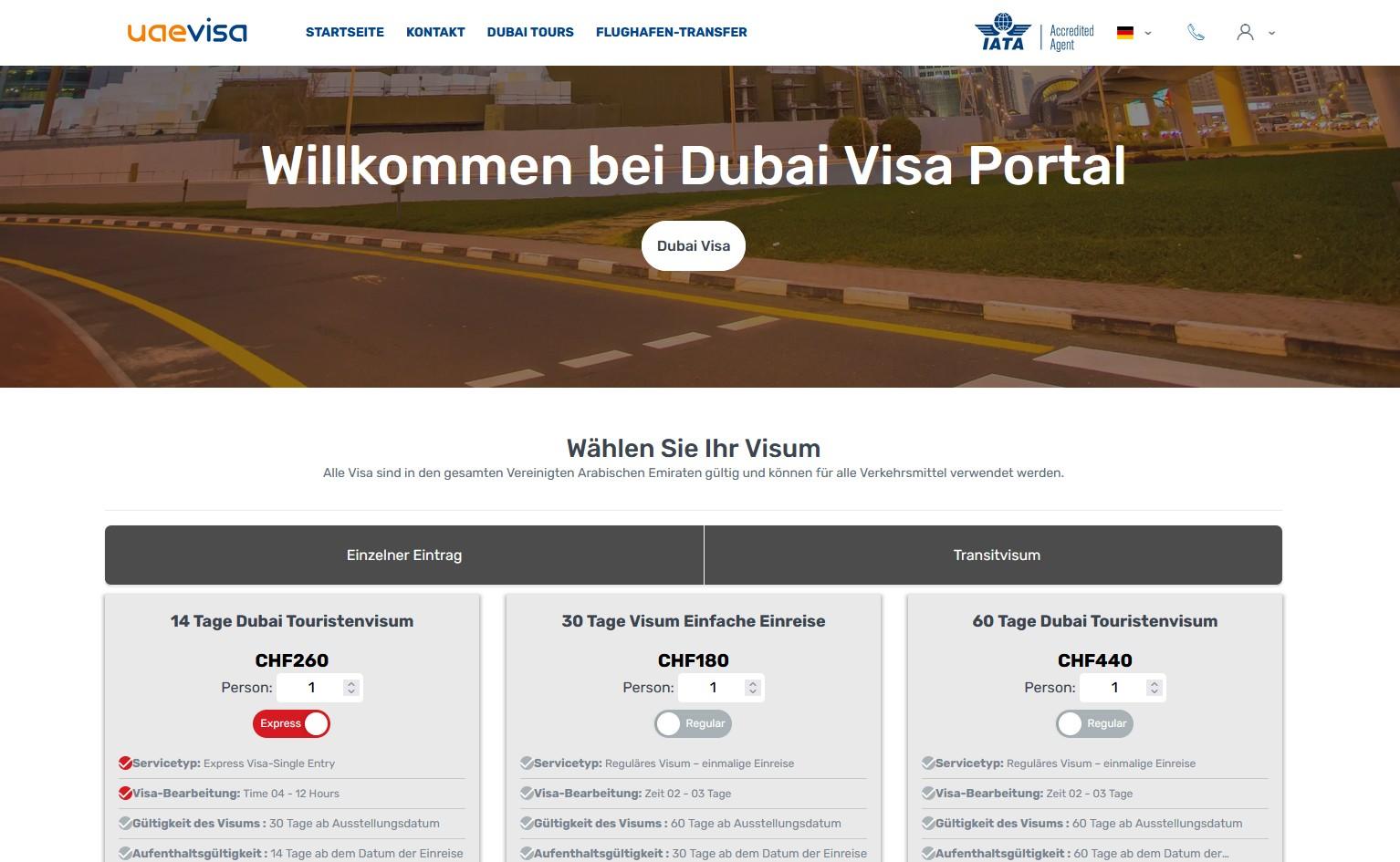 Visa Booking System